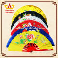 2015 wholesale boutique cloth personalized hand fans